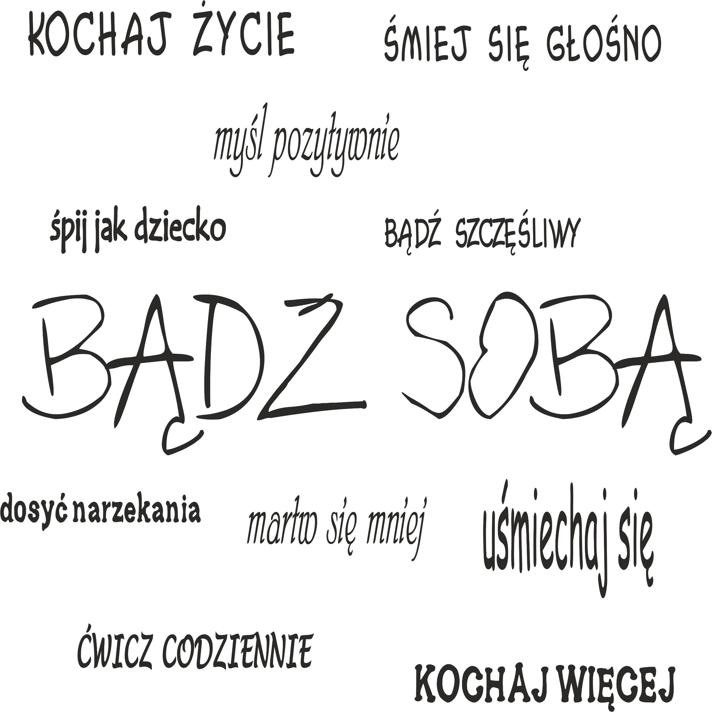 Różne nr 09 - Bądź sobą