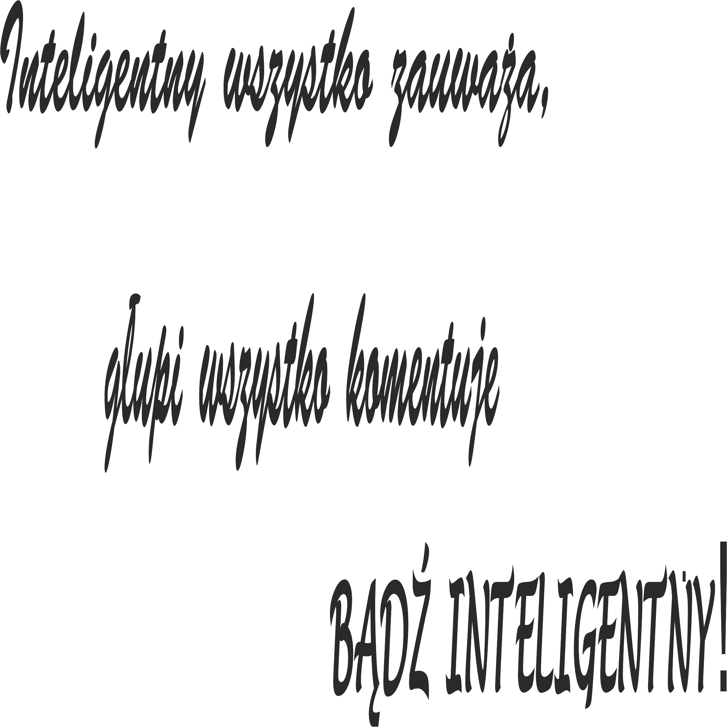 Różne nr 10 - Bądź inteligentny