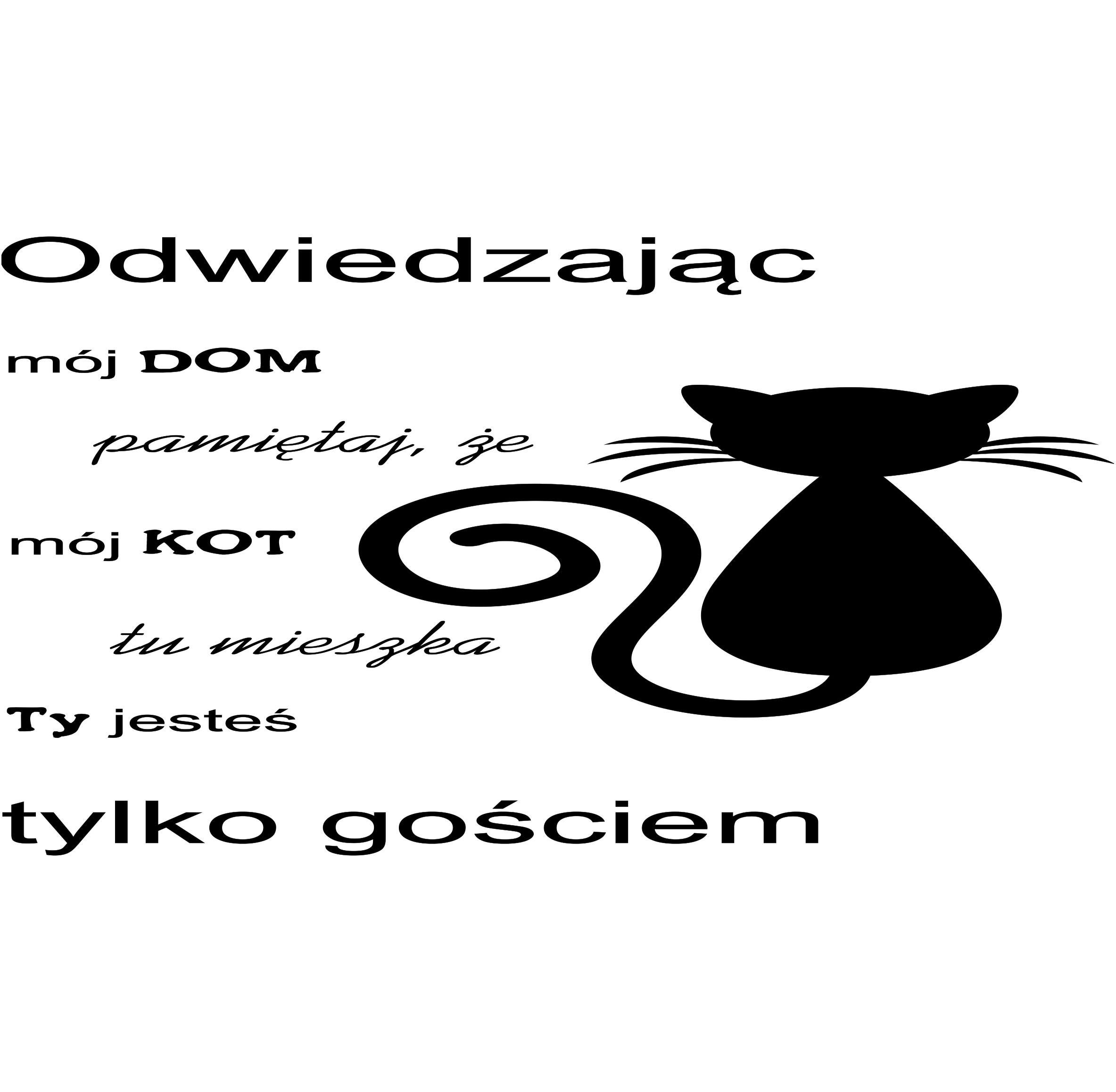 Różne nr 14 - kot mieszka