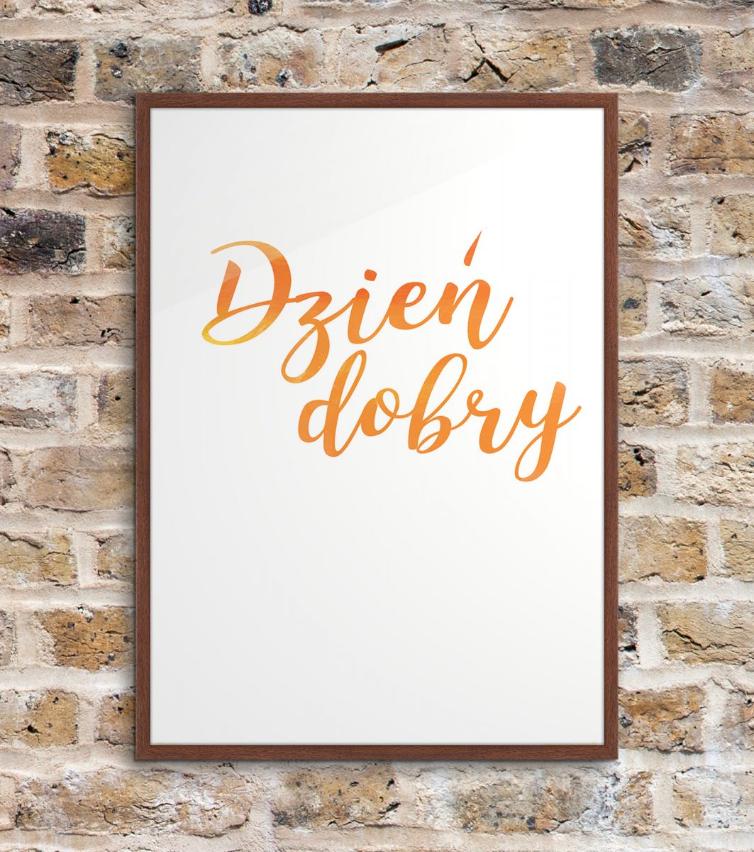 Dzień dobry - plakat - obrazek 2