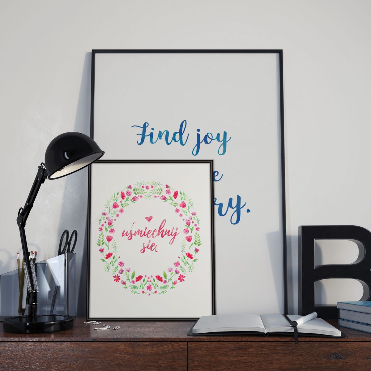 Find joy in the ordinary - plakat - obrazek 3