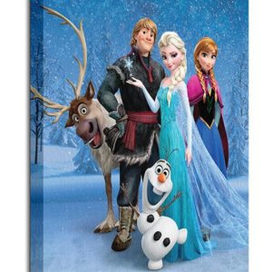 Frozen (Group) - Obraz na płótnie