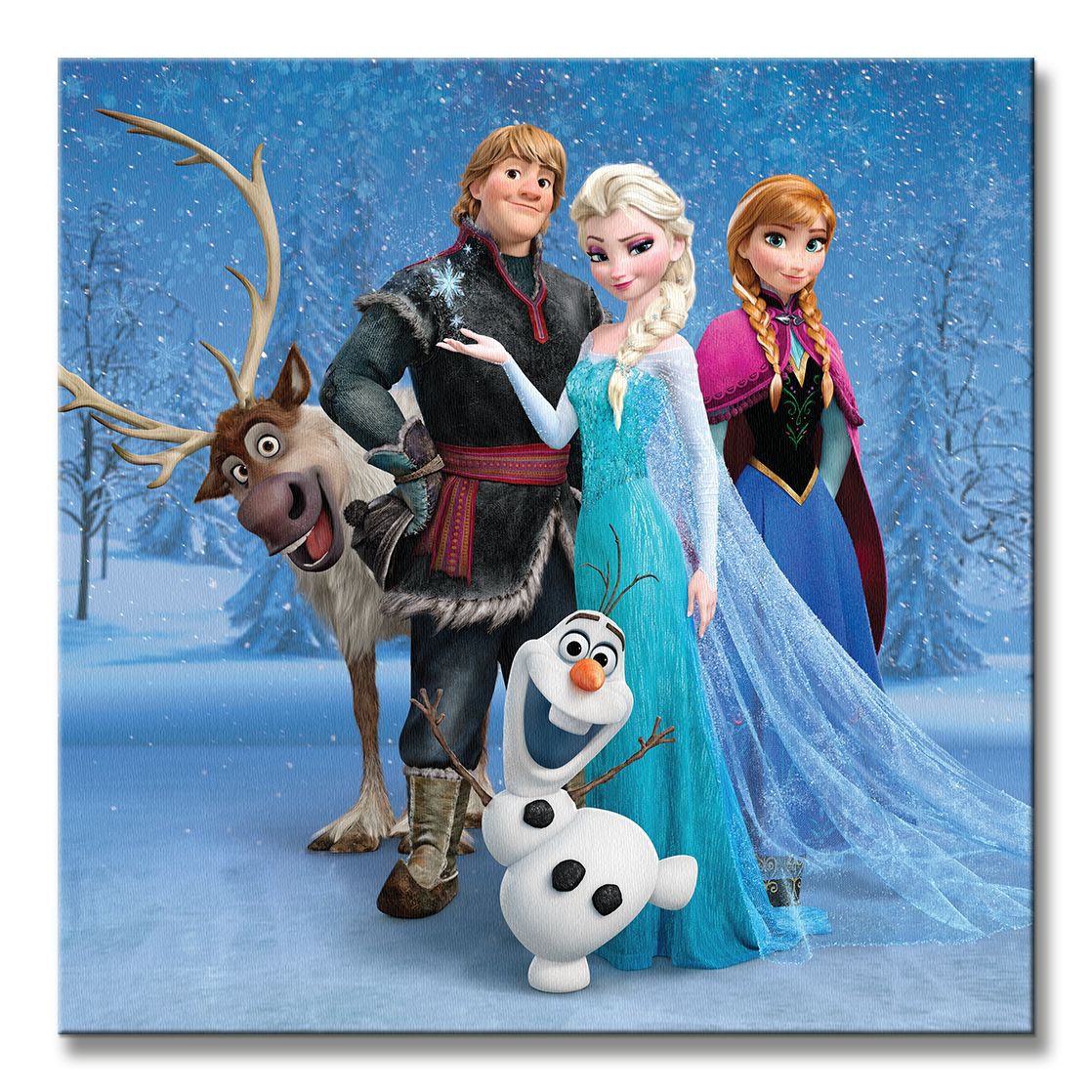 Frozen Group - Obraz na płótnie - obrazek 2