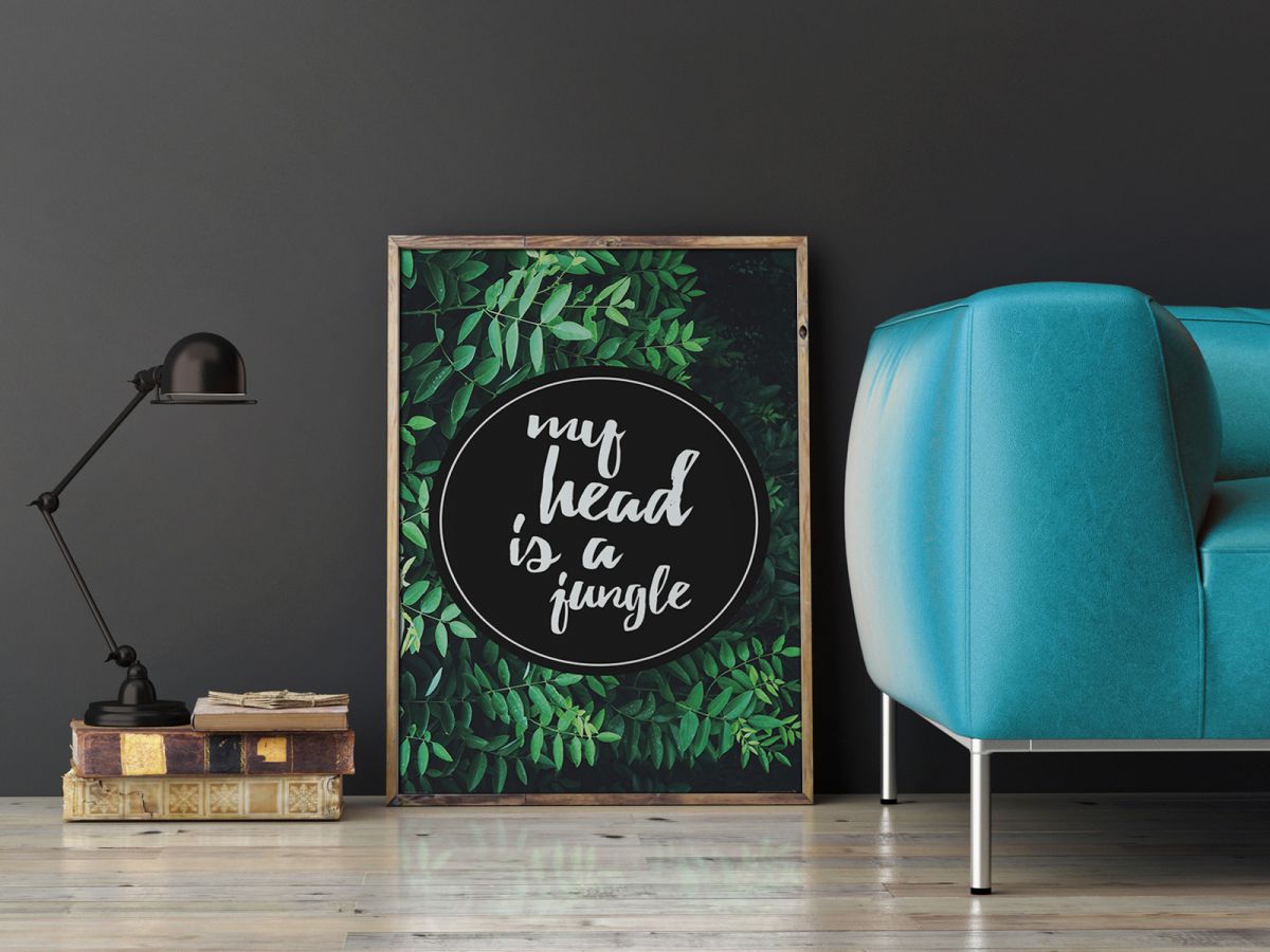My head is a jungle - plakat - obrazek 3