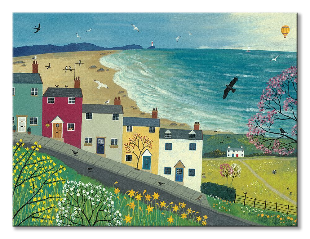 osiedle-nad-morzem-obraz-obraz-na-plotnie