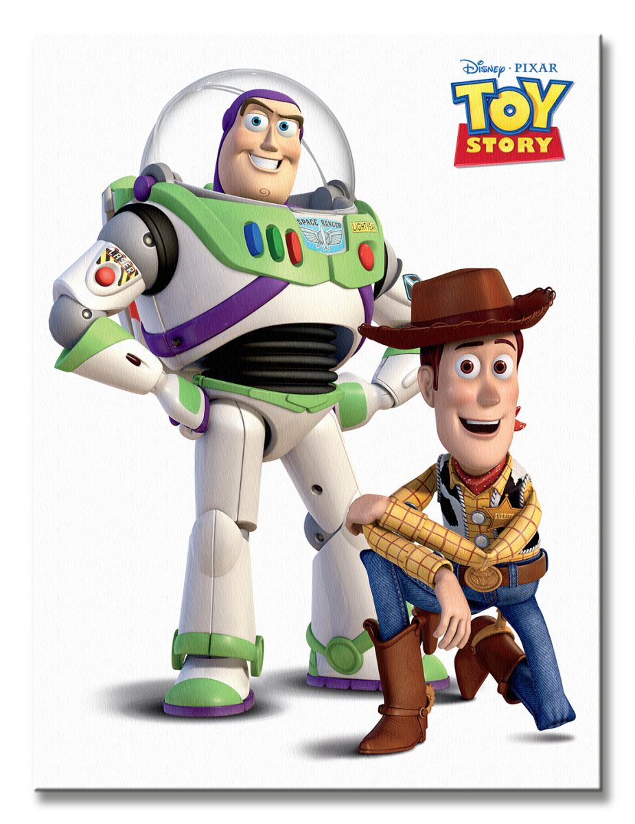 Toy Story (Buzz and Woody) - Obraz na płótnie - obrazek 2