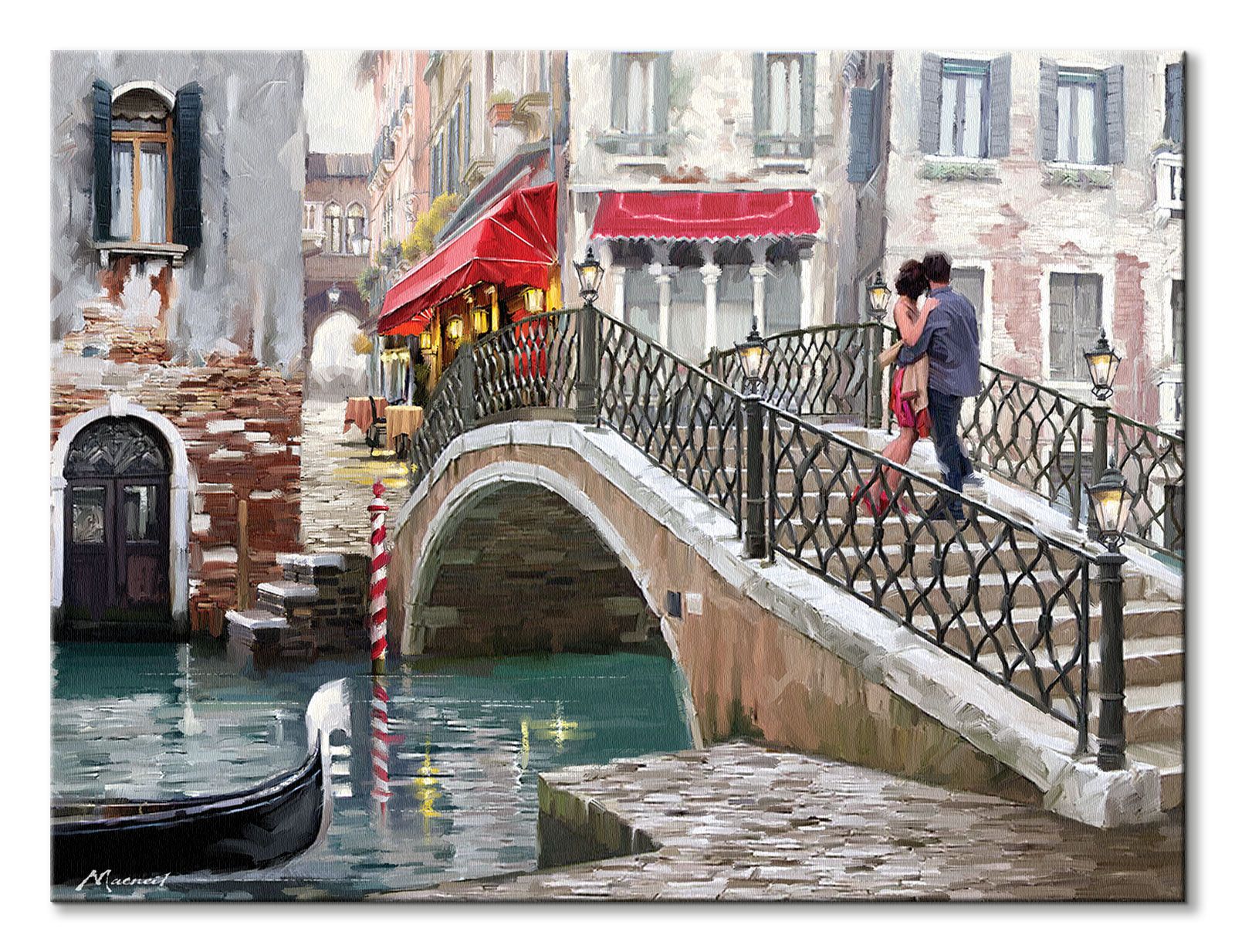 Venice Bridge - obraz na płótnie - obrazek 2