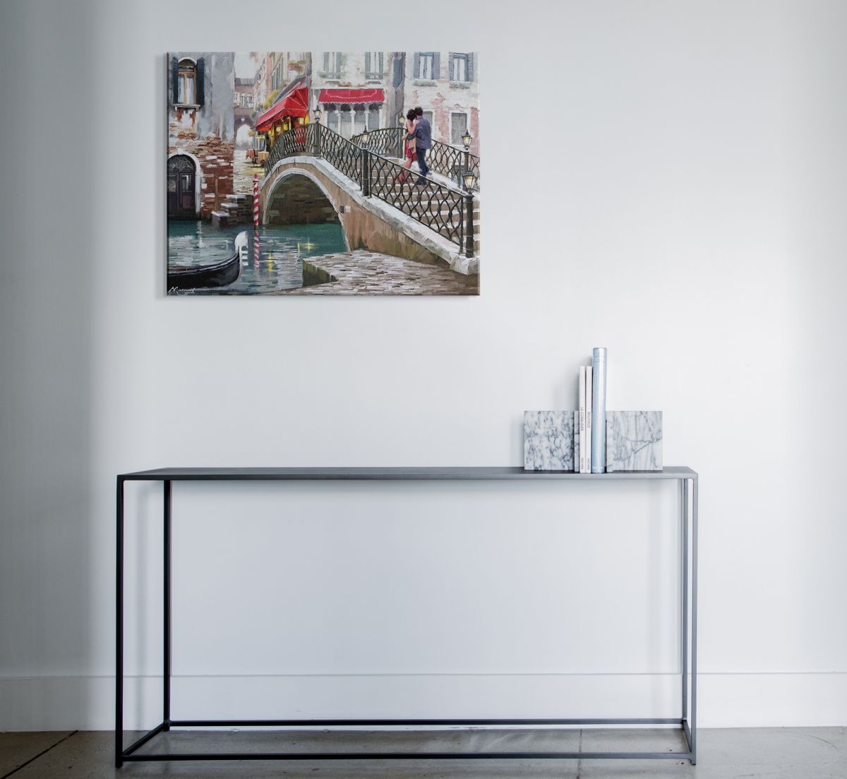 Venice Bridge - obraz na płótnie - obrazek 4