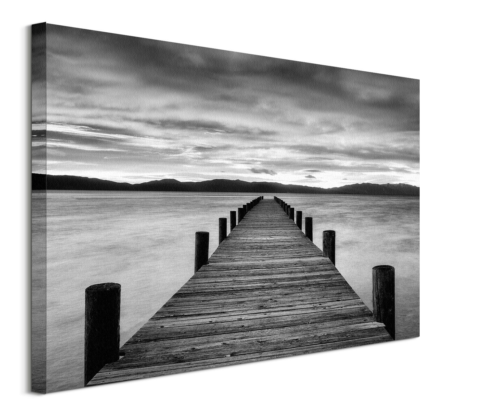 Morning Pier - obraz na płótnie