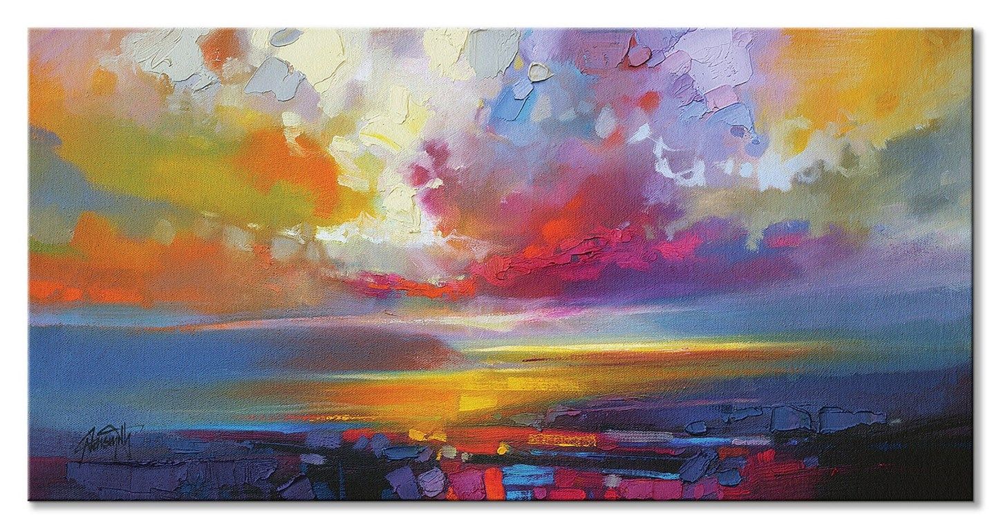 Uig Clouds - obraz na płótnie - obrazek 2
