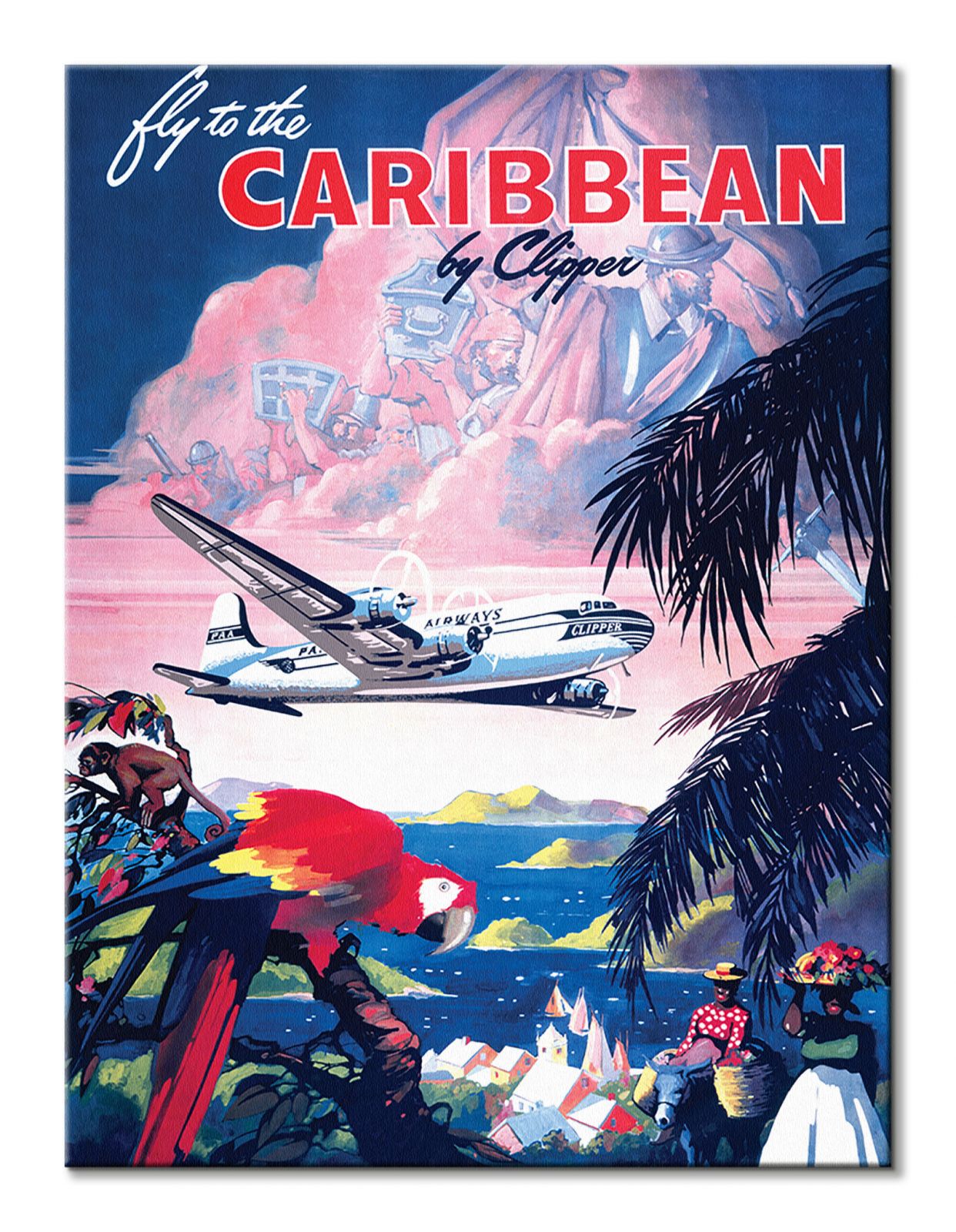 Caribbean - obraz na płótnie - obrazek 2