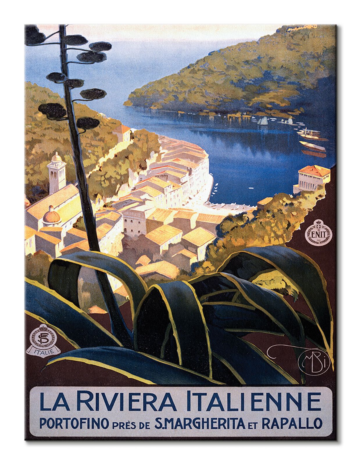 La Riviera Italienne - obraz na płótnie - obrazek 2