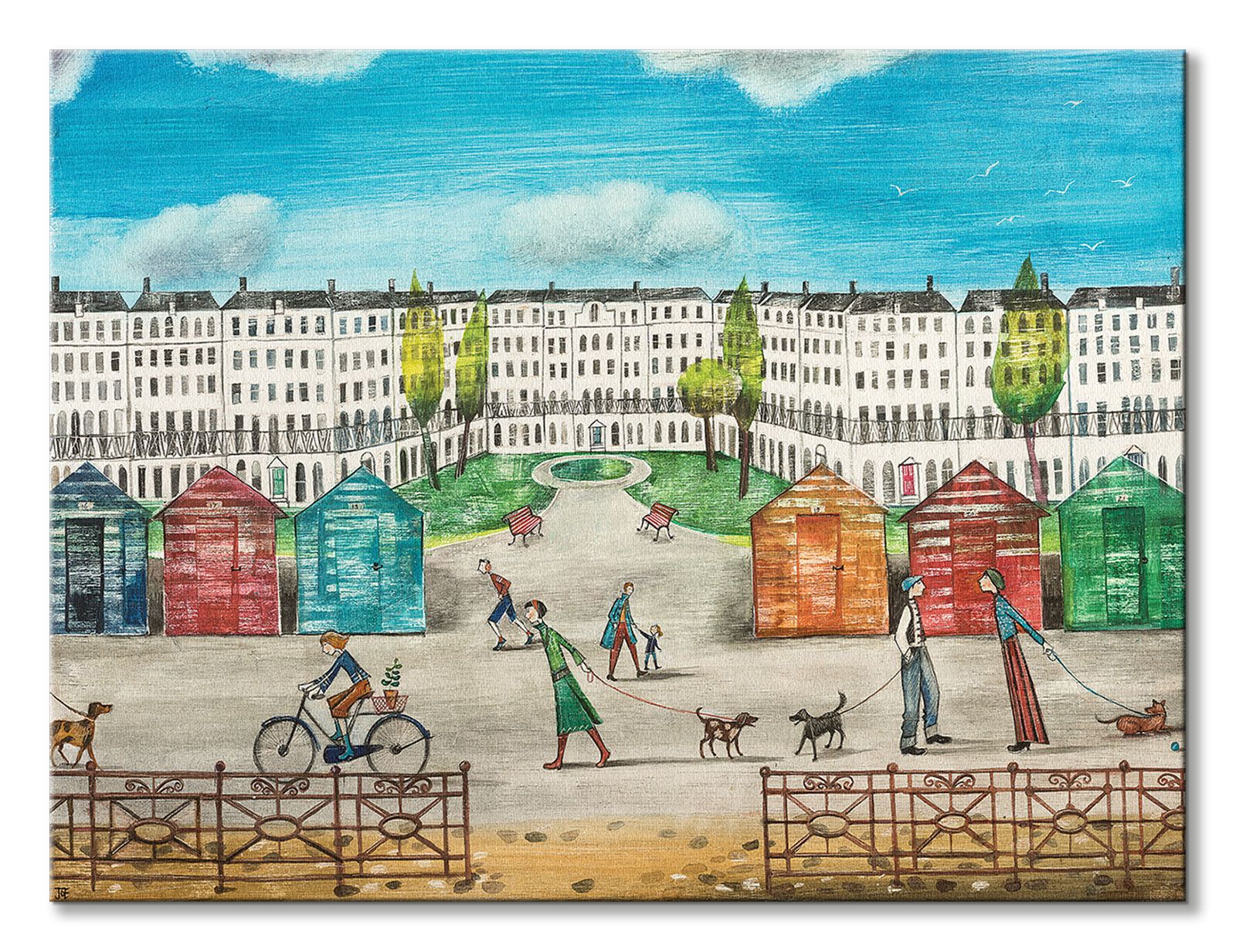 Promenade - obraz na płótnie - obrazek 2