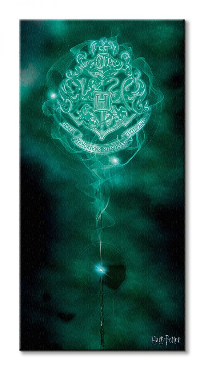 Hogwarts Crest Patronus - obraz na płótnie - obrazek 2