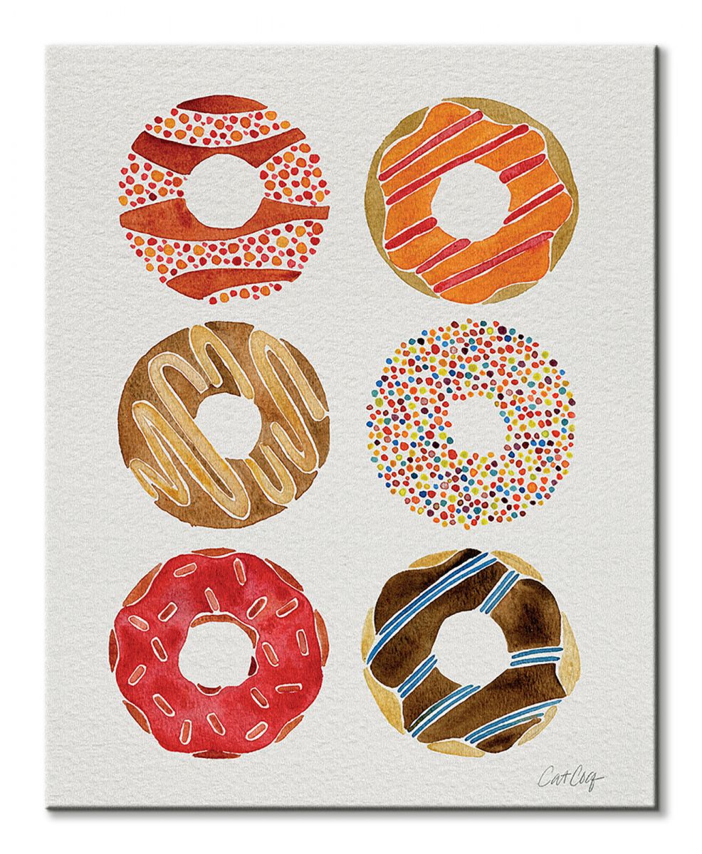 Donuts - Obraz na płótnie - obrazek 2