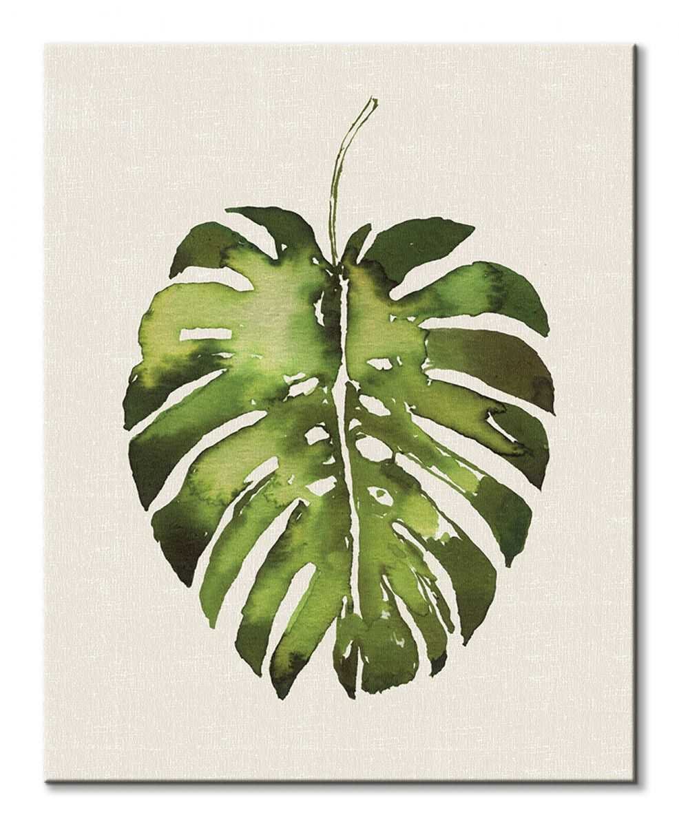 Tropical Leaf I - obraz na płótnie - obrazek 2