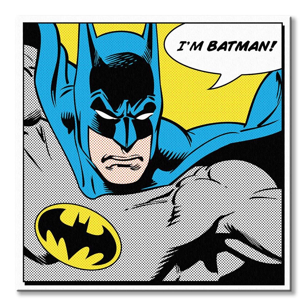 Batman I'm Batman - obraz na płótnie - obrazek 2