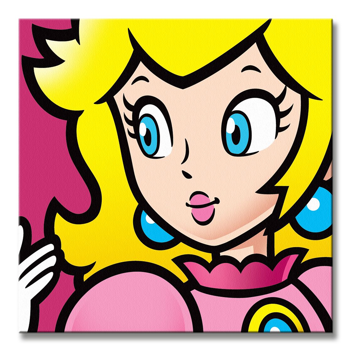 Super Mario (Peach) - Obraz na płótnie - obrazek 2