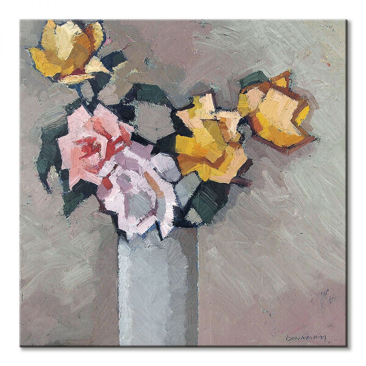 Mixed Roses - obraz na płótnie - obrazek 2