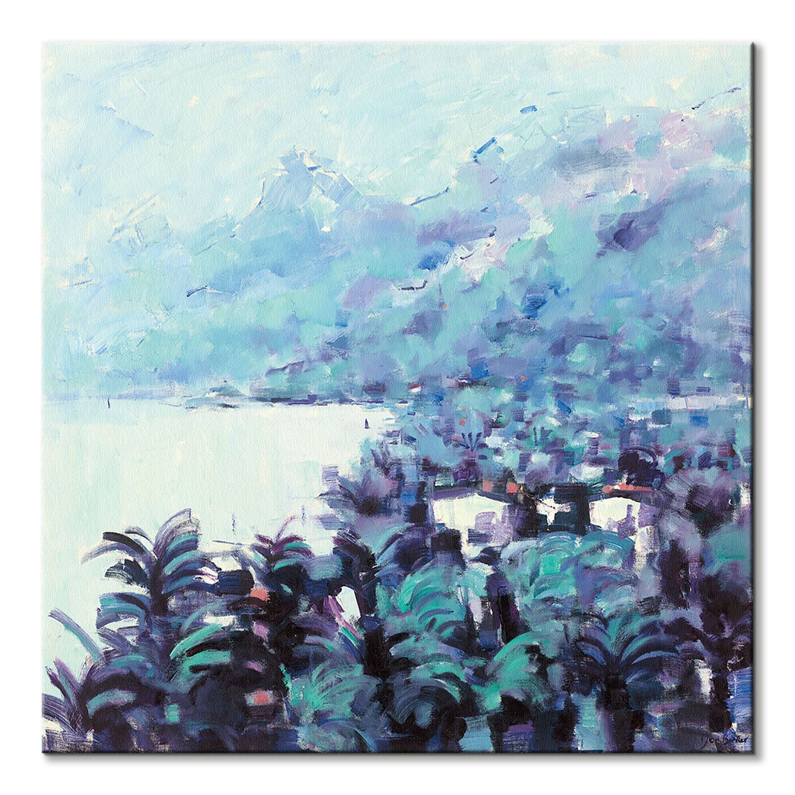 Mediterranean Vista - obraz na płótnie - obrazek 2