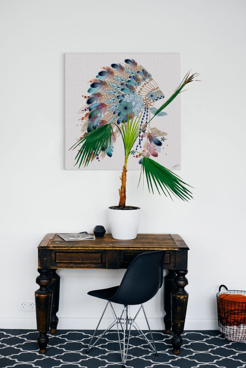 Tribal Headdress - obraz na płótnie - obrazek 4