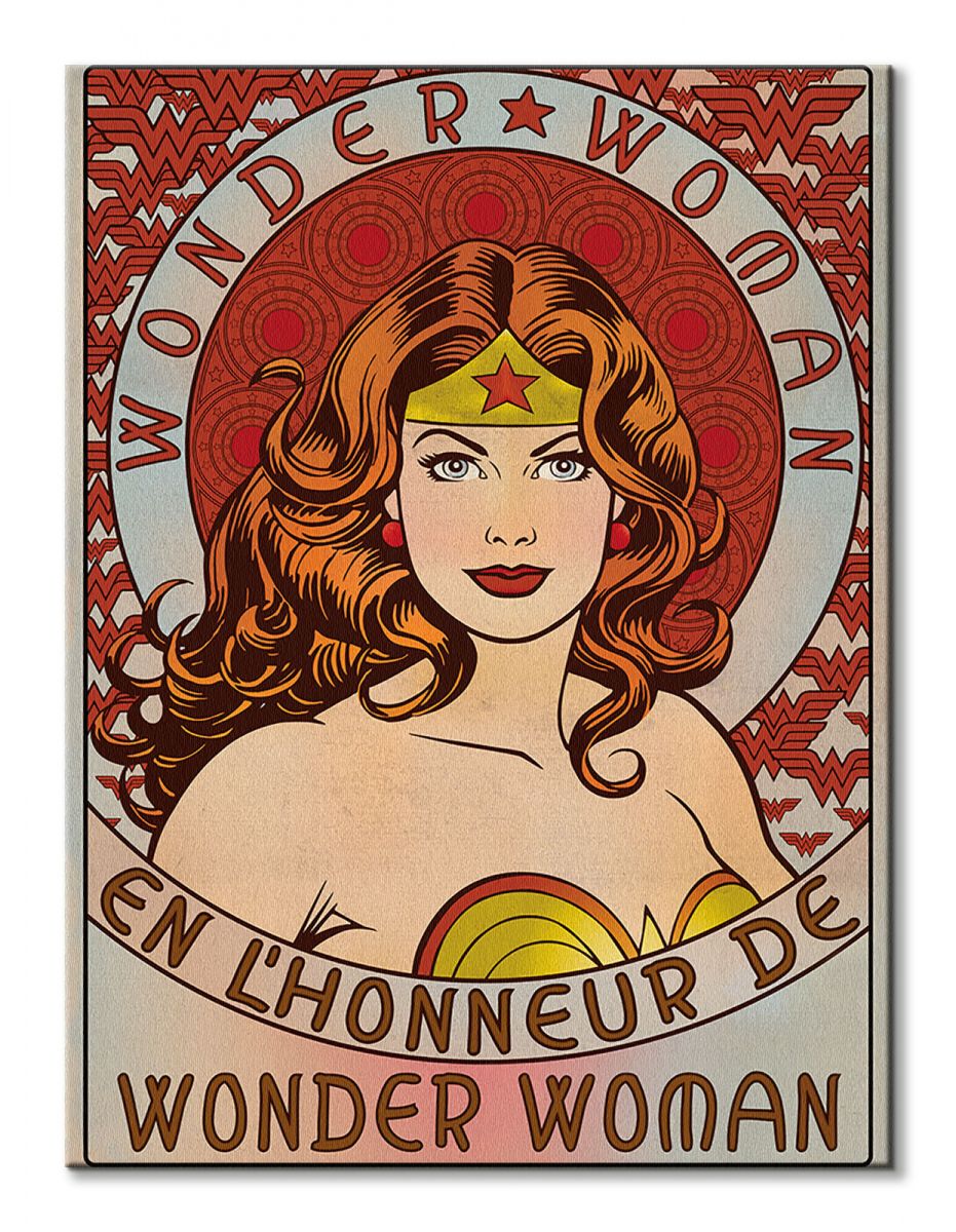 Wonder Woman (En L'Honneur) - obraz na płótnie - obrazek 2