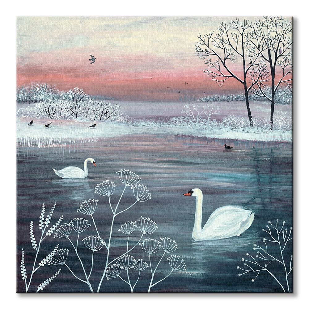 Winter Serenity - Obraz na płótnie - obrazek 2